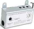 Criditpid Attic Fan Adjustable Thermostat & Humidistat Controller Box for Powered Attic Ventilators Fan- Replacement Temperature Humidity Controller. by Criditpid