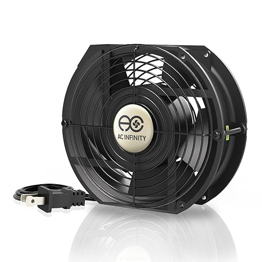 AC Infinity AXIAL 1751, Muffin Fan, 120V AC 172mm x 150mm x 51mm High Speed, UL-Certified for DIY Cooling Ventilation Exhaust Projects by ACInfinity