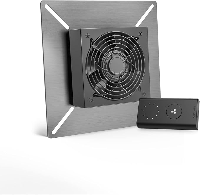 AC Infinity AIRTITAN S3, Ventilation Fan 6" with Speed Controller, IP-55 Rated for Crawl Space, Basement, Garage, Attic, Shed, Hydroponics, Grow Tents by ACInfinity
