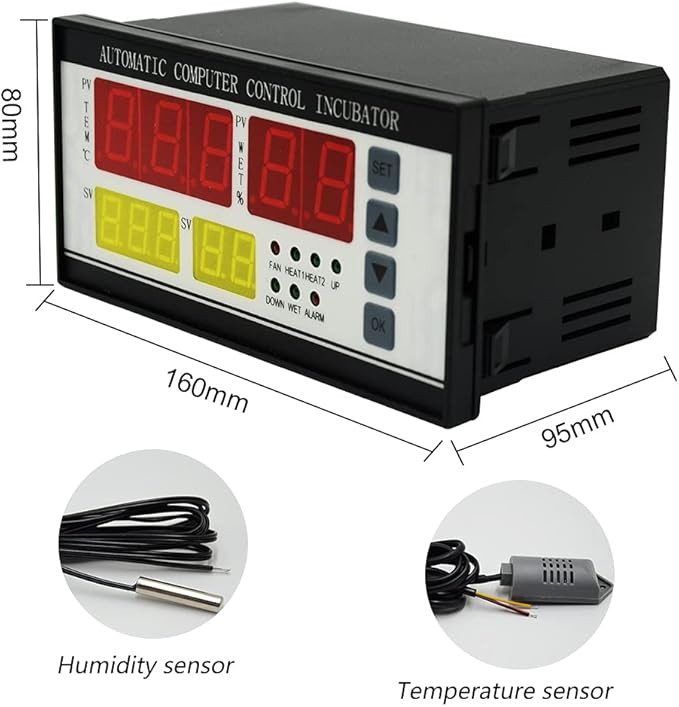 Automatic Control System for Egg Incubator Machine and Temperature and Humidity Control Machine (XM-18ZP) - Image 2