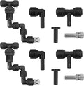 2 Pack Reptile Mister Nozzles, 1/4'' Reptile Misting Nozzles, Adjustable Reptile Fogger Fine Mist Nozzles for Full Water Coverage, Replacement Micro Spray Nozzles for Reptile Terrarium Tank by Unknown