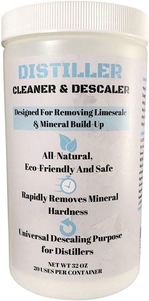 Distiller Cleaner & Descaler (2 LBS) Citric Acid - Universal Application for Waterwise, Natural & Safe – Deeply Penetrates LimeScale & Water Mineral Build-up, Compare to KleenWise by UniKitchen