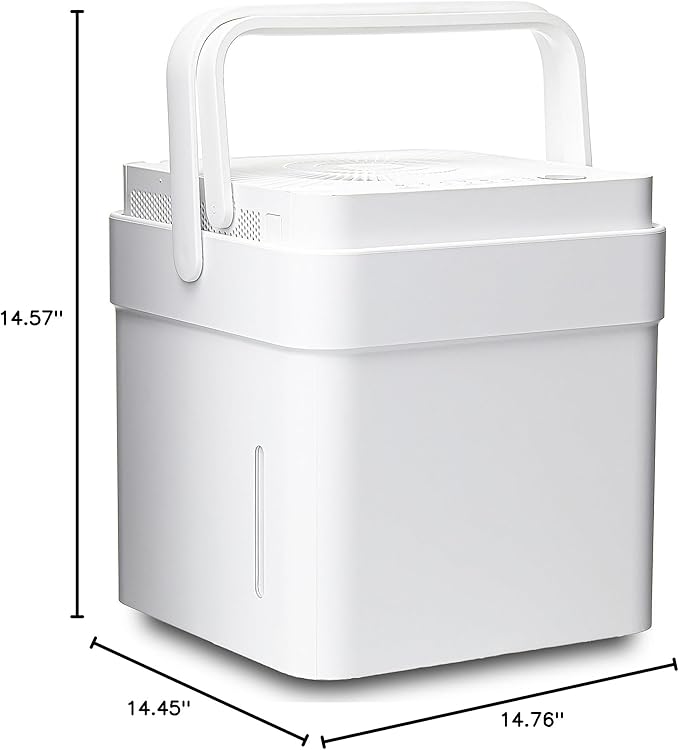 Midea Cube 50 Pint Dehumidifier for Basement and Rooms at Home for up to 4,500 Sq. Ft., Built-in Pump, Drain Hose Included, Smart Control, Works with Alexa (White), ENERGY STAR Most Efficient 2022 - Image 10