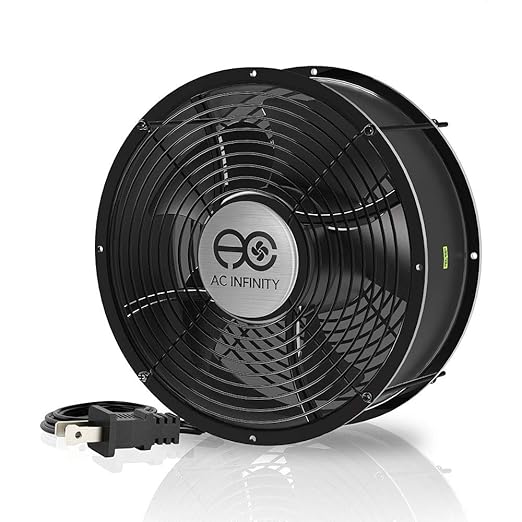AC Infinity AXIAL 2589, Muffin Fan 10", 120V AC Ø254mm x 89mm High Speed, for DIY Cooling Ventilation Exhaust Projects by ACInfinity
