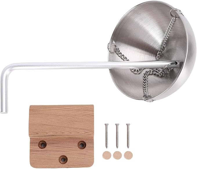 Stainless Steel Sauna Aromatherapy Bowl, Swing Arm Design Essential Oil Diffuser with Humidifier Function, Stainless Steel Construction for Sauna & Spa Rooms - Image 6