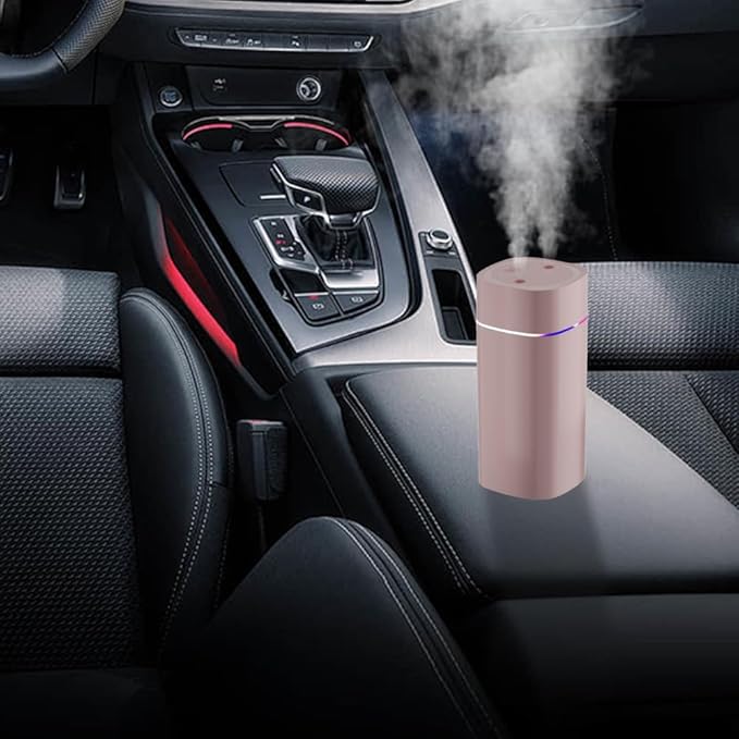 DONGKER Mini Humidifier,600ml Dual Channels USB Quiet Humidifier with Colorful Cycling Light Waterless Auto Shut-Off for Home Bedroom Office Indoor Travel - Image 9