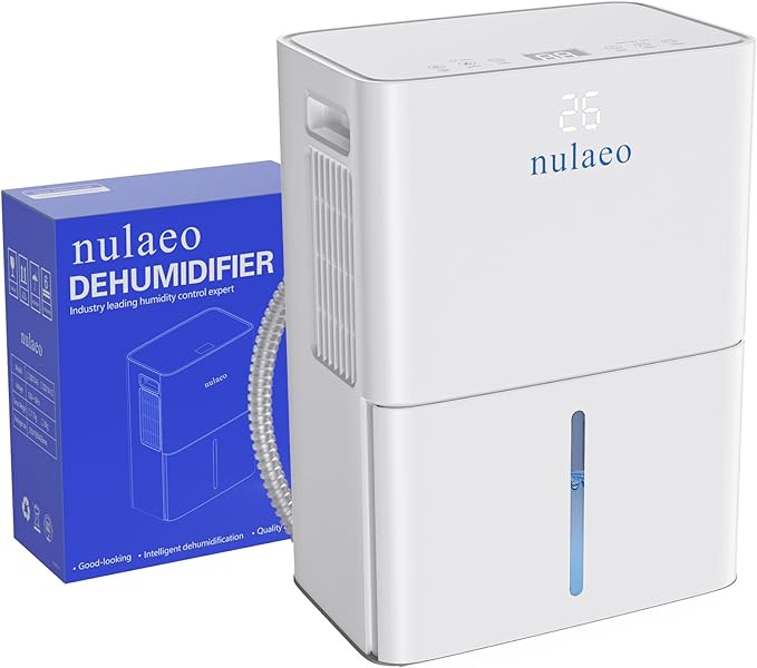3600 Sq. Ft Dehumidifier for Basement - 36 Pints Dehumidifier Built-in Compressor, 3 Modes Smart Humidity Control, Auto Defrost and 24H Timer & 67 OZ Water Tank, Portable for Bedroom & RV by Unknown