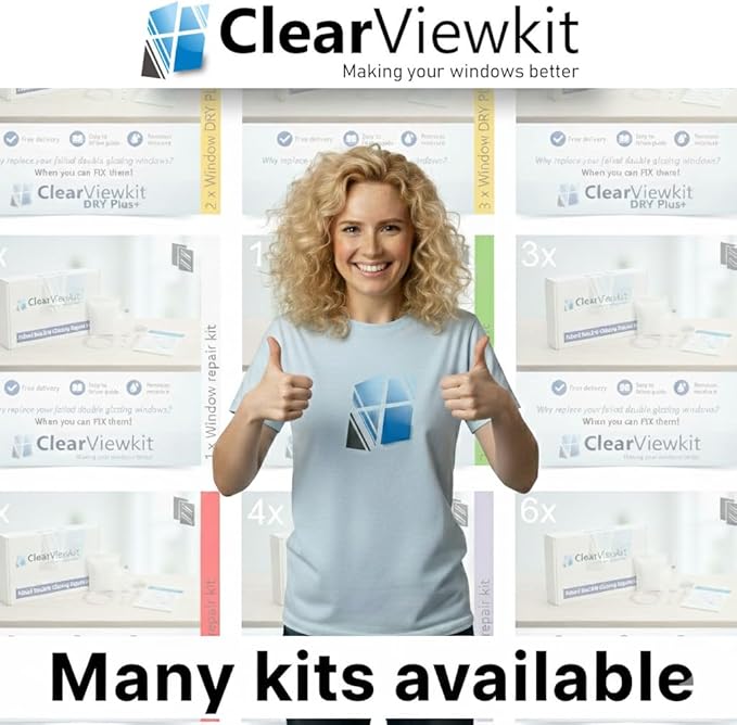 Moisture Plus 2 x Window Kit Clears trapped Heavy Condensation trapped Inside Your Double Glazing Window. - Image 4