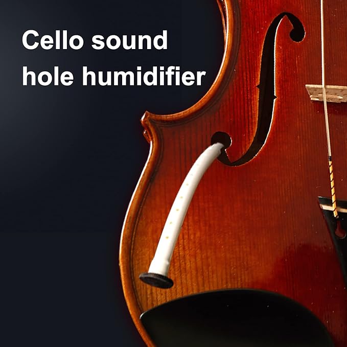 Cello Sound Hole Humidifier,F-Hole Humidifier Anti-Crack Panel Protective Moistening and Moisturizing Tool,Anti-Crack Tube Maintenance - Image 2