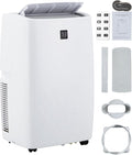14,000 BTU Portable AC Unit– 4-in-1 Portable Air Conditioner with Cooling, Dehumidifier, Fan & Sleep Mode for Rooms Up to 700 Sq.Ft, Remote Control, LED Display, 24H Timer, White-3033 by Unknown