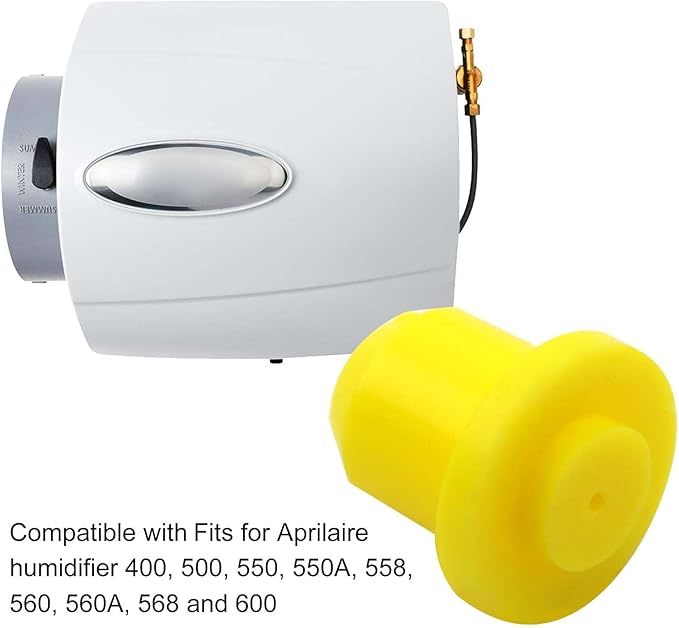 4231 Replacement Humidifier Yellow Orifice (2 Pcs) Compatible with Aprilaire Humidifier 400, 500, 550, 550A, 558, 560, 560A, 568 and 600 - Image 4