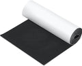 Large Felt Furniture Pads 12 x 60 Inch Non Slip Self Adhesive Heavy Duty Cuttable Strip Roll Felt Sheet Tape for Protecting Hardwood Floors Chair Wall, Black by Fullhawl
