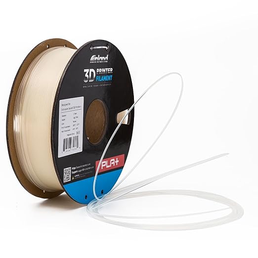 INLAND Micro Center PLA+ 3D Printing Filament 1.75mm - PLA Pro Dimensional Accuracy +/- 0.03 mm - 1 kg Cardboard Spool (2.2 lbs) (1 Pack Natural, 1.75mm) - Image 7