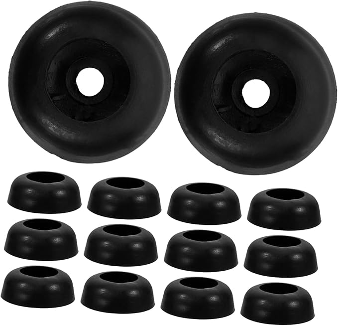 PRETYZOOM 100pcs Non- Silicone Feet Pads for Furniture Leg Protectors Moisture-Resistant Bumpers for Washing Machines Dryers by PRETYZOOM