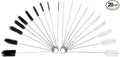 20Pcs 10 Sizes Humidifier Brush Cleaner Bottle Brush Small Diameter Drinking Straw Cleaning Brush,Black and White by Dahszhi