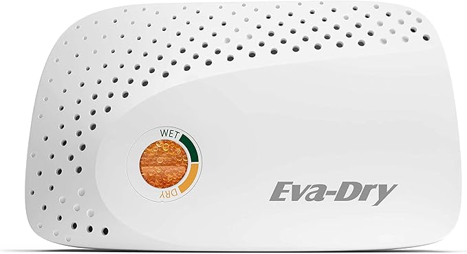 Eva-Dry E-250 Renewable Mini Dehumidifier: Compact Moisture Absorber for Small Spaces - Reusable Silica Gel Technology, No Electricity Required to Dehumidify by EVADRY