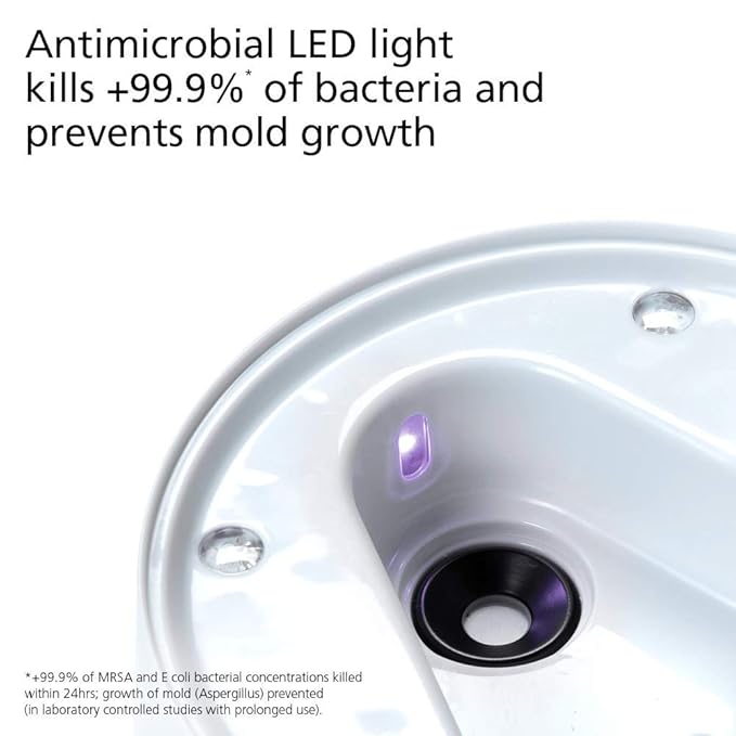 Safety 1st Stay Clean Humidifier, Ultrasonic Mist, One Gallon Easy to Fill Tank, LED Light, and Filter Free - Image 3