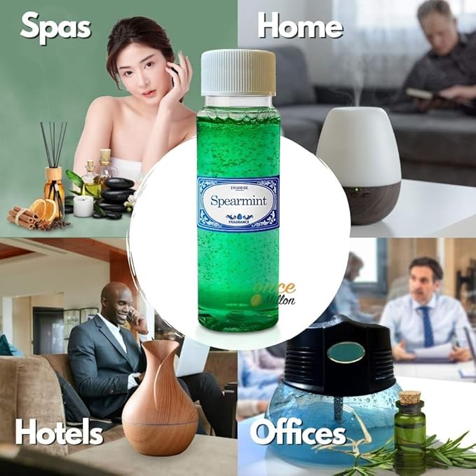 Generic Spearmint 2.0 fl oz Fragrance Pack for Aromatherapy, Diffusers, Vacuum Cleaners, Humidifiers, and More - Image 3