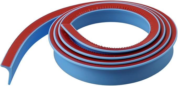 Shower Water Retention Strip - Silicone Multi-Color Water Containment - Fits Various Shower Areas for Bathroom Use(Blue 200cm) - Image 4