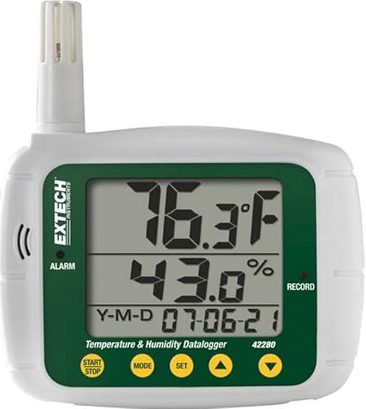 Extech 42280-NIST Temperature and Humidity Datalogger with NIST by Extech