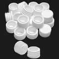 1" (25mm) Plastic Hole Plugs White -Round Chair Leg Caps, Flush Mount Pipe Plugs, Tubing End Caps for Metal&Wood Legs Tube, Outdoor Furniture Feet caps & Table Plastic Plugs, 24 PCS by EASYEAH