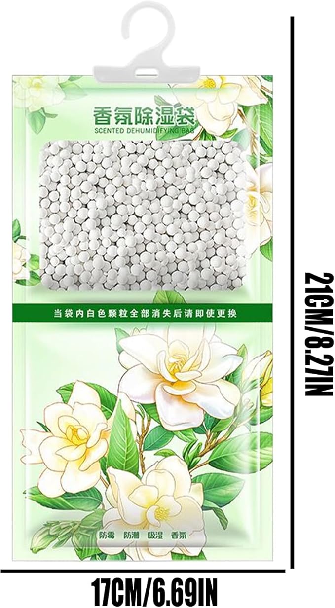 Moisture Absorbers for Closet | Moisture Remover Pack,Scented Dehumidifier Packs Hangable, Humidity Remover Bag for Shoe Cabinet Dormitory - Image 6