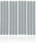S&X Bathtub Non-Slip Stickers,Gritty Textured Slip-Resistant Treads,Pack of 12 – 0.75 x 11 Inches (Gray) by SXProducts