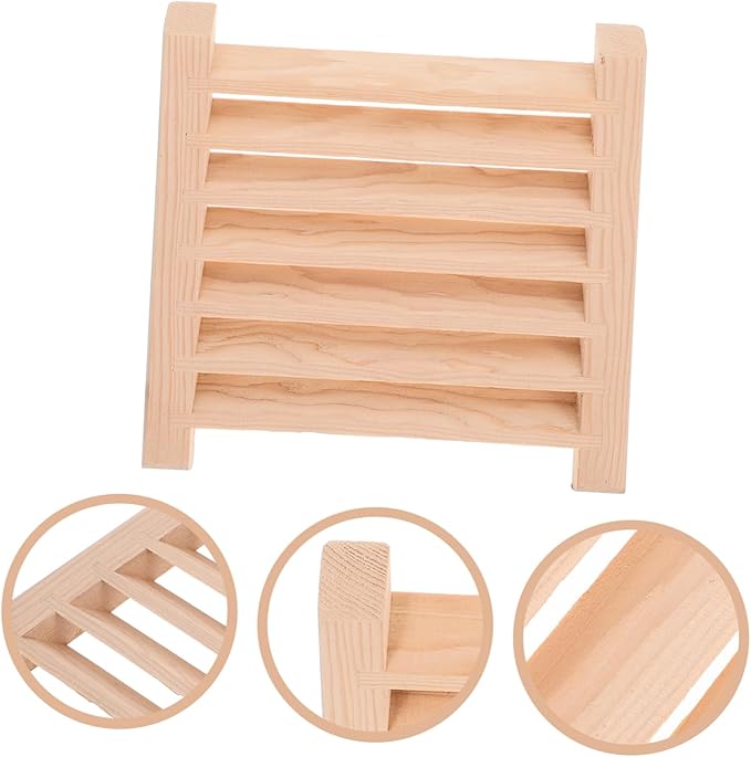 jojofuny Sauna Room Air Vent Grille Panel Humidity Control Wooden Louver for Optimal Airflow Steam Rooms Elegant Design Easy Installation Sauna Accessories - Image 9