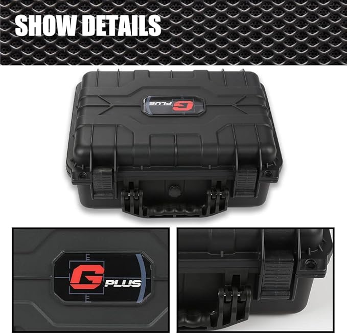 G-PLUS Graded Card Storage Box Compatible with BGS PSA SGC FGS Weatherproof Graded Sports Trading Cards(Large, Black) - Image 5