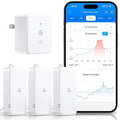 GoveeLife 2.0 WiFi Hygrometer Thermometer 3 Pack, Smart Humidity Temperature Sensor with App Notifications, Temperature Humidity for Bedroom, Wine Cellar, Basements(Only Support 2.4G Wi-Fi) by GoveeLife