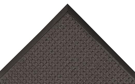 NoTrax 3'x10' Guzzler Commerical-Grade Entrance Mat, Dirt and Moisture Control, Rubber-Backed, Indoor/Outdoor, Charcoal, 166 - Image 2