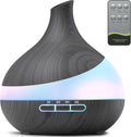 500ML Essential Oil Diffuser: Aroma Diffuser with Remote Control for Hotel Spa Yoga Room - Humidifiers for Bedroom with 14 Colors LED Night Light for Kids/Women Home Relaxation by HJTHJT