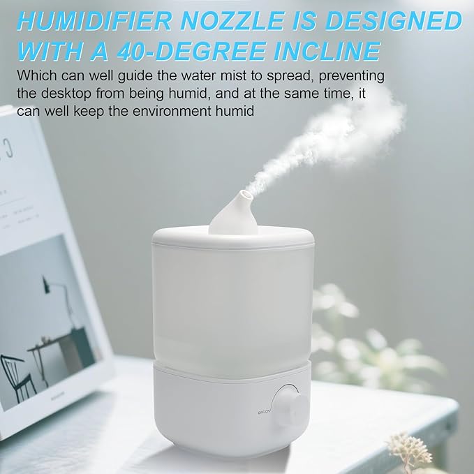 Humidifiers Spray Nozzle for Levoit Classic 160, Guided Diffusion of Water Mist, White 1 Pack - Image 4