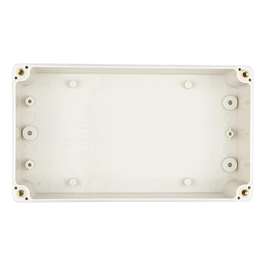 Waterproof Plastic Project Box IP65 ABS Electronic Junction Box Enclosure 6.2 x 3.54 x 2.3 inch 158 x 90 x 60 mm (Gray White) - Image 4