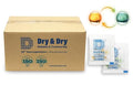 Dry & Dry 3 Gram [6000 Packets] Premium Orange Indicating Silica Gel Packets Desiccants - Food Safe Silica Packets Silica Gel Silica Gel Packets by DryDry
