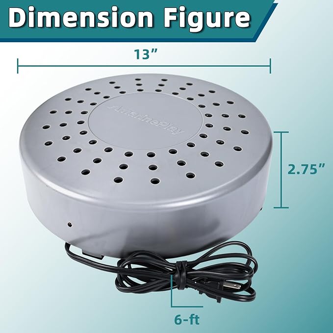 Air Dryer for Ship Boat RV,Storage Room,Small RV Boat Dehumidifier Ship Dryer to Dry and Warm Air Circulator for Enclose Space-RV/Boat/Basement/Garage/Cabin/Bathroom,Low Power Draw Micro Dehumidifier - Image 2