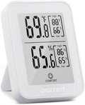 DIGITEN Digital Hygrometer Indoor Thermometer Humidity Meter Rare 360° HD E-Ink Screen Room Thermometer with Temperature and Humidity Monitor Mini Hygrometer Thermometer by DIGITEN