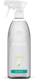 Method Daily Shower Spray Cleaner, Eucalyptus Mint, For Showers, Tile, Fixtures, Glass and Tubs, fl 28 oz (Pack of 1) by method