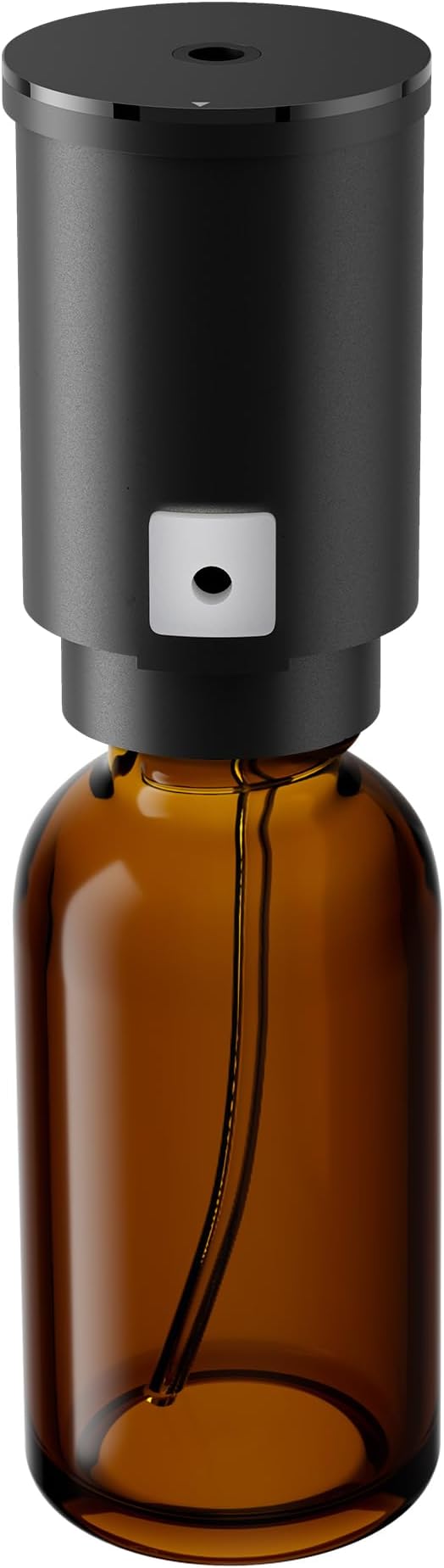 Airversa Replacement Nozzle with Flat Mirror Top, Bottom-Push Release Design, Same as AN8 (20 mL, Black) by Airversa