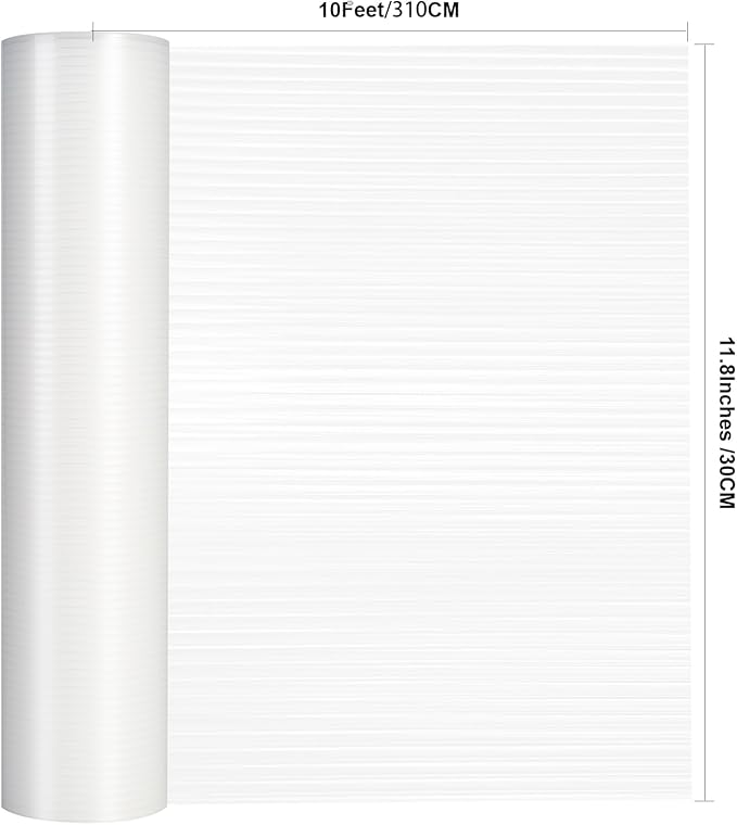 Shelf Liner, 11.8 Inches x 10 FEET Non-Slip Kitchen Cabinet Liner, Washable Oil-Proof Non-Adhesive Contact Paper for Kitchen Drawer, Cabinet, Shelves, Refrigerator, Storage, Desks, coutertops - Image 7