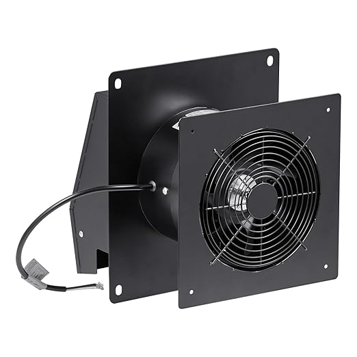VEVOR Through-The-Wall Ventilation Fan with Cover, 205 CFM, 7-inch Diameter Exhaust Fan Hose, Adjustable Duct for Kitchen, Living & Laundry Room Workshop by VEVOR