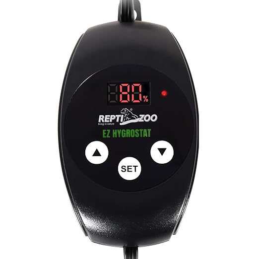 REPTI ZOO Reptile Digital Hygrometer Controller LED Humidistat Reptile Humidity Control for Reptile Terrariums Tank Reptile Humidifier Fogger Mushroom Greenhouse - Image 9