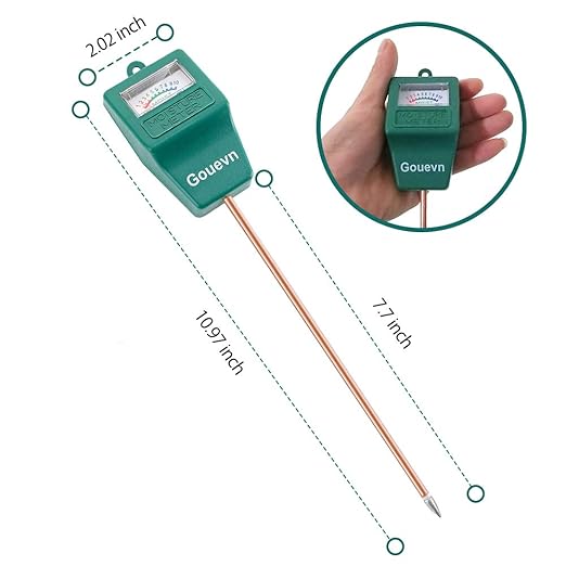 2pack Soil Moisture Meter, Hygrometer Soil Plant Water Meter, Plant Moisture Meter Indoor & Outdoor for Potted Plants, Lawns, Succulent (No Batteries Required) - Image 4