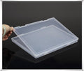 Co-link Portable A4 File Box Transparent Plastic Box Office Supplies Holder Document Paper Organizers Case PP Storage Collections Container Magazine Organizers Box Case 2pcs (11.8 x 8.3 x 0.8inch) by Co-link