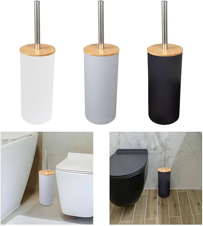 Bathroom Accessory Small Size Deep Cleaning Supplies(White) - Image 5