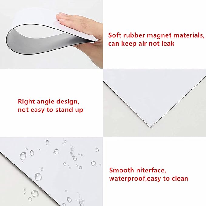 Magnetic Vent Covers 4" X 10", ANTFEES 4 Pack Thick Stronger Magnet Air Vent Cover for Floor, Wall, Ceiling Vents, Air Registers, RV, Home HVAC and AC Vents - Image 6