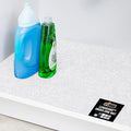 GORILLA GRIP LeakGuard Non-Adhesive Under Sink Mat for Kitchen Cabinet, 24x40, Waterproof Quick Dry Shelf Liner, Durable Absorbent Felt Mats for Bathroom Sinks, Cabinets, Dresser, Easy to Trim, White by GorillaGrip