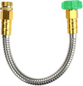 Beaulife New 304 Stainless Steel Metal Garden Hose with Nozzle-Flexible, Portable & Lightweight (1 foot) by Beaulife