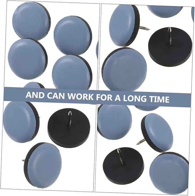 TEHAUX 20pcs Floor Protectors with Design Durable Anti-Sliding Glide Pads for Furniture Moisture-Resistant for Chairs Tables Sofas and Cabinets - Image 8