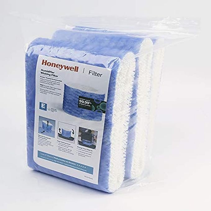 Honeywell HC14PF3 Replacement Wicking Filter E, 3 pack, white, 3 Count by HoneywellPluggedIn